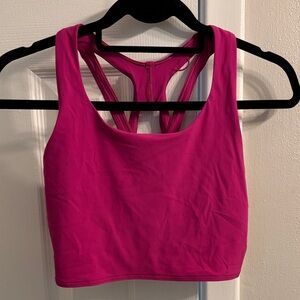 Lululemon Athletica Magenta Sports Bra